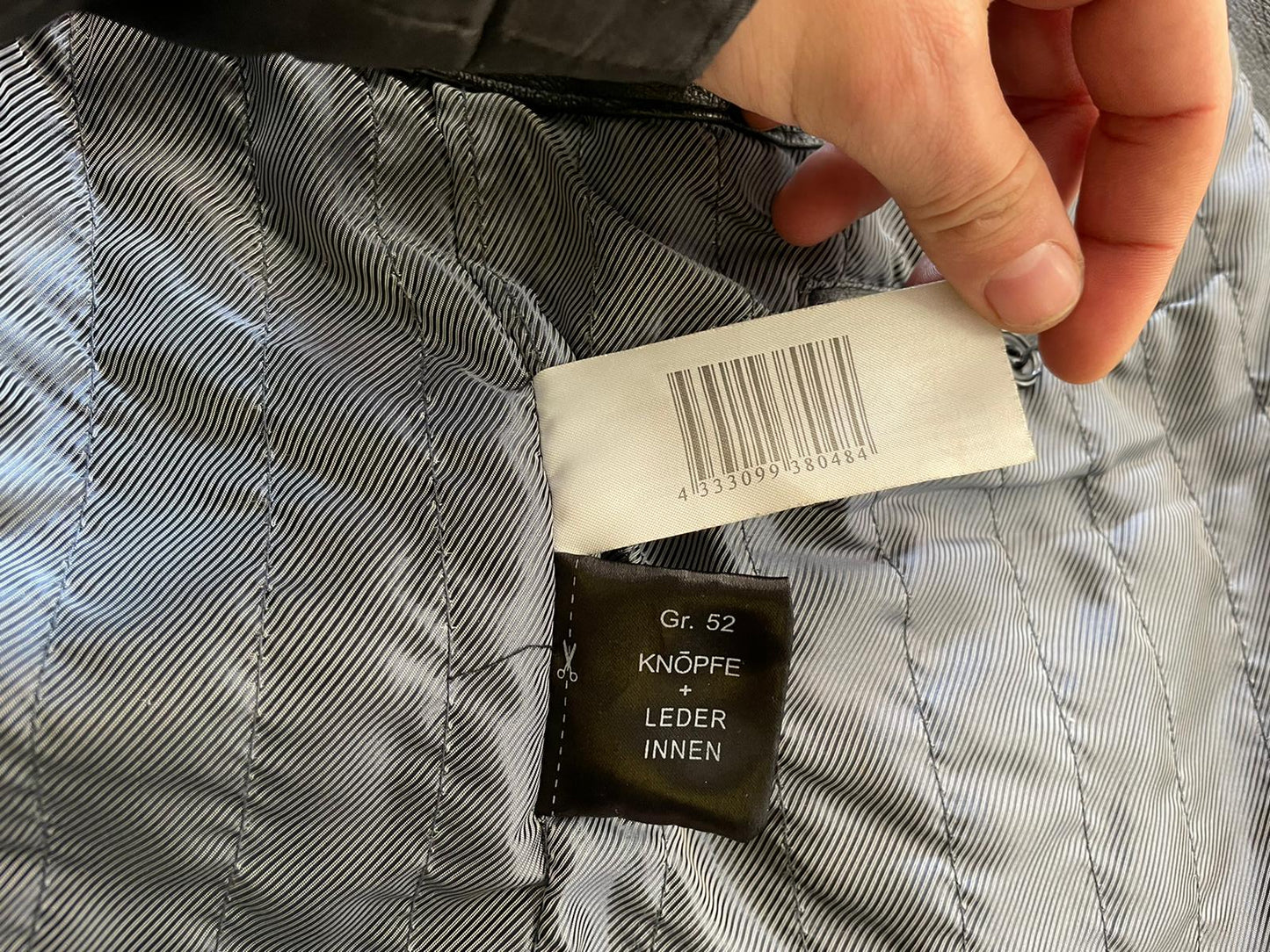 Veste en cuir Rover & Lakes Réf. 02847