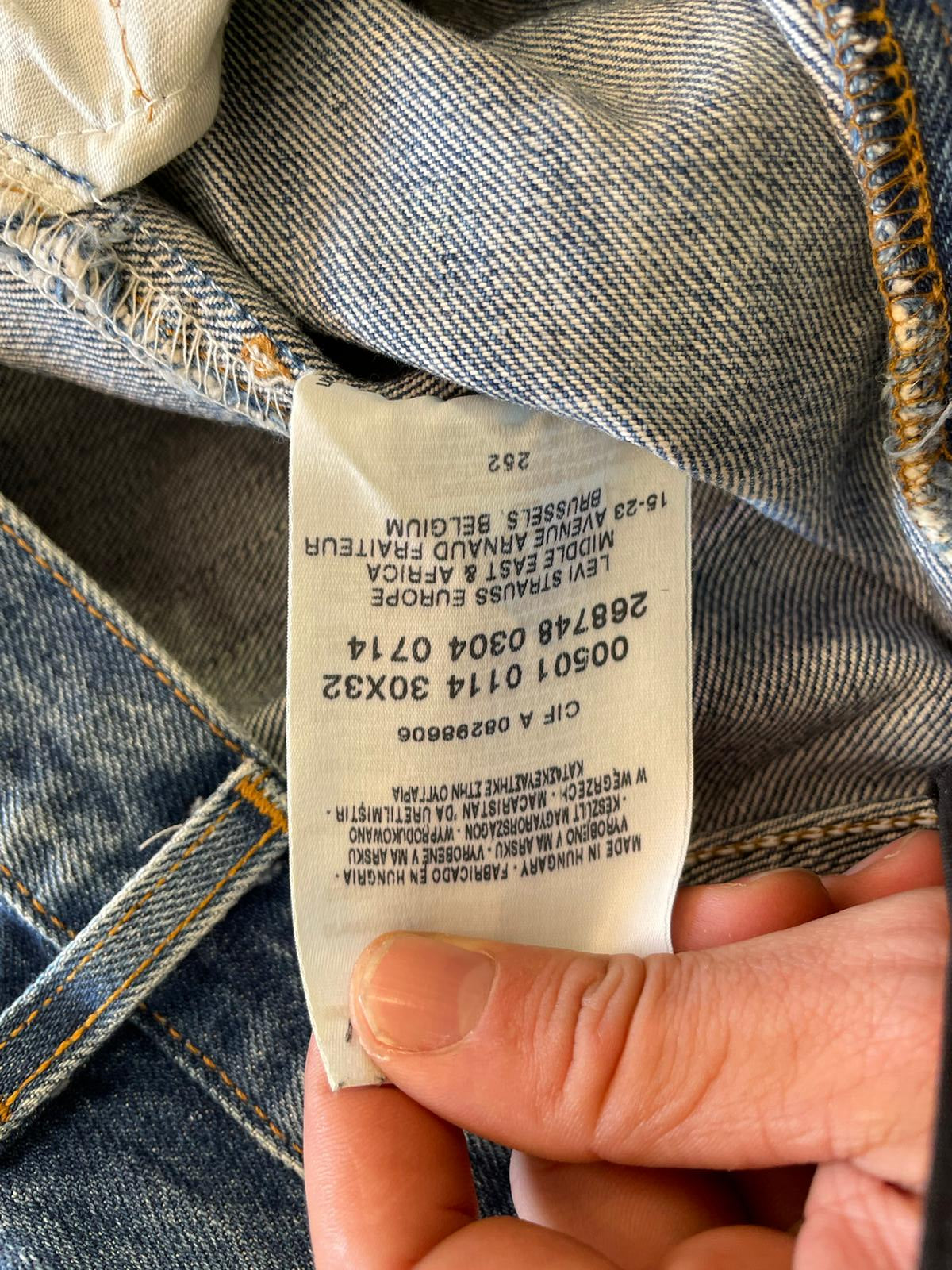 Pantalon Levi's 501 Réf. 02886