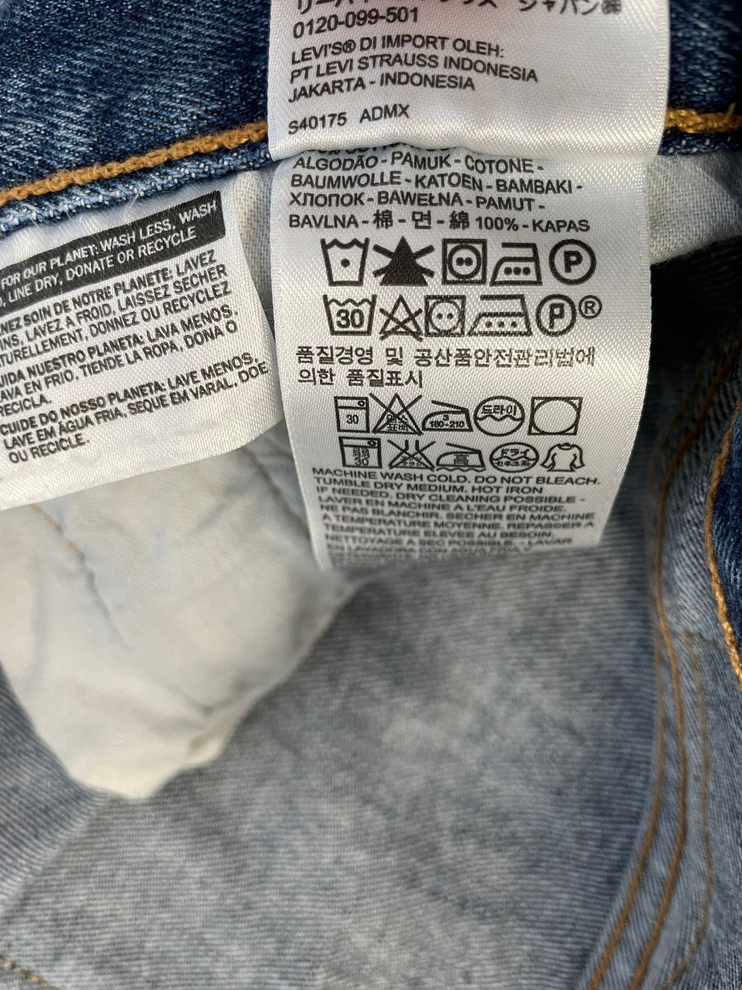 Pantalon Levi's 501 Réf. 02974