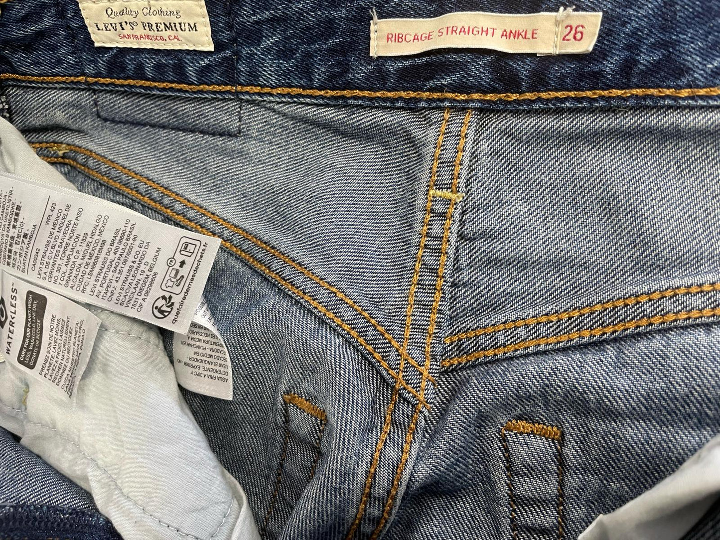 Jean Levi's Ricabge Straight Ankle, réf. 10149