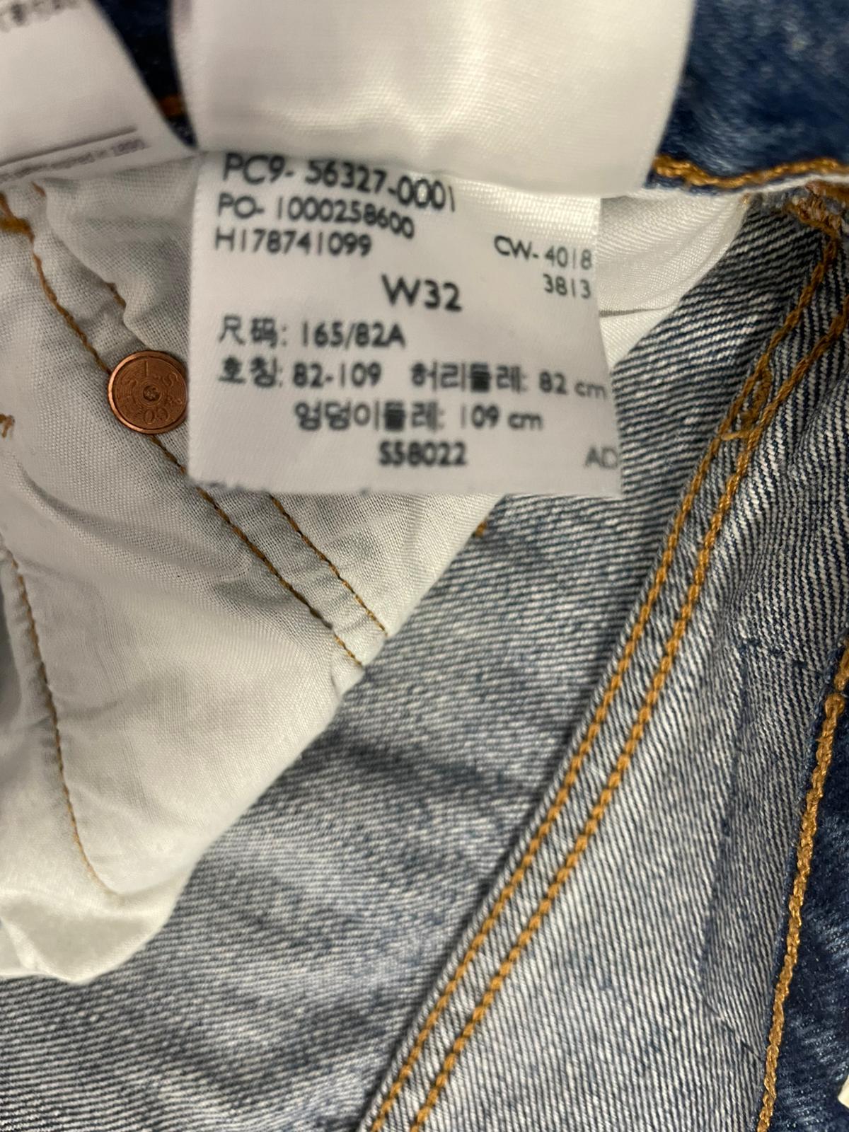 Short Vaquero Levi's 501 Ref.10416