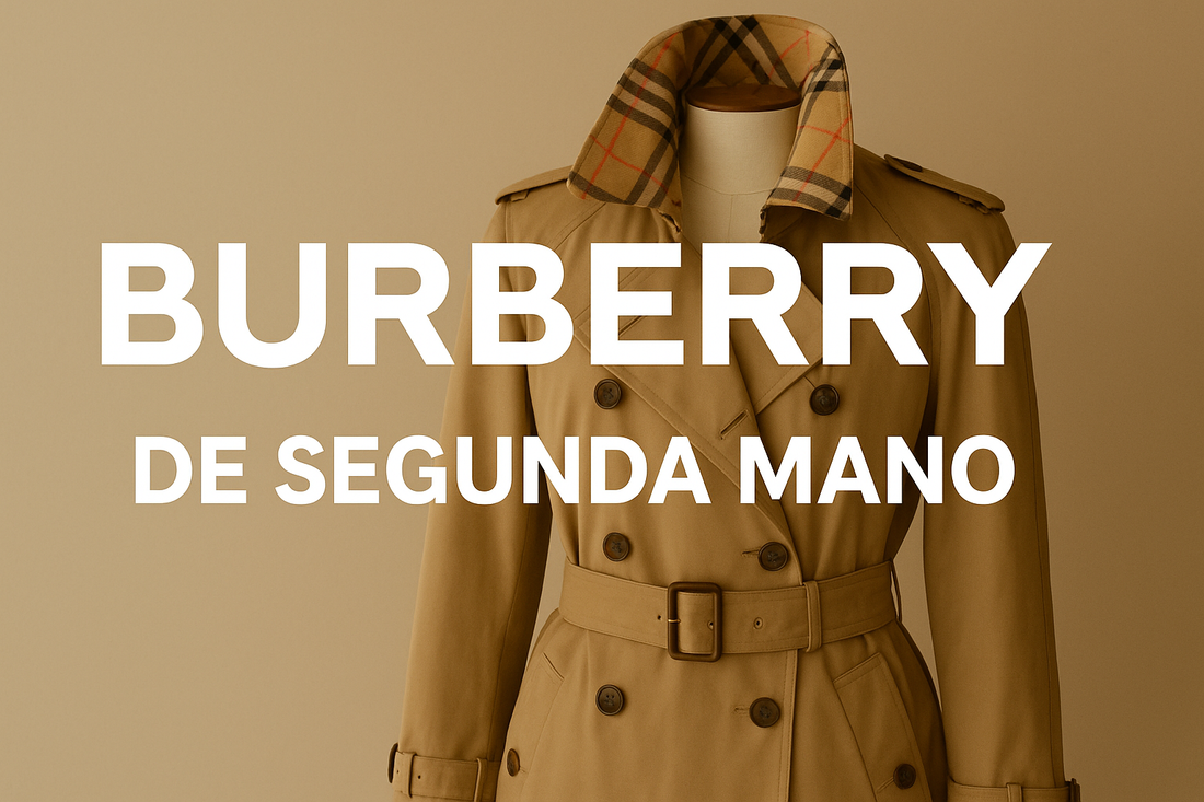 ✨ Burberry de segunda mano: lujo, estilo y sostenibilidad