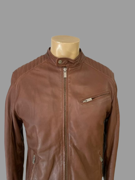 Veste en cuir Réf.02274