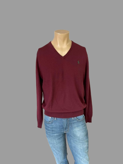 Pull col V Réf.0236