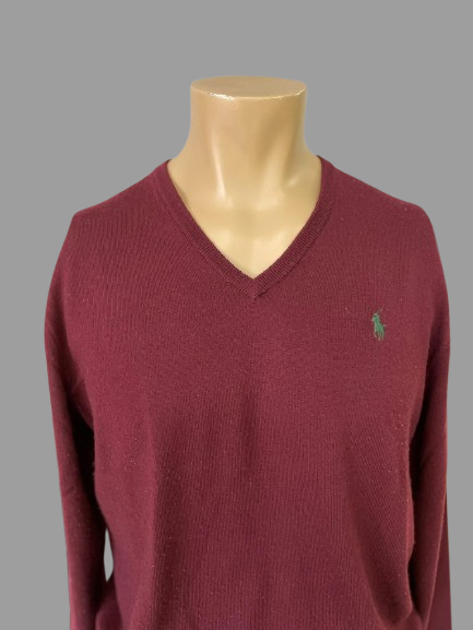 Pull col V Réf.0236