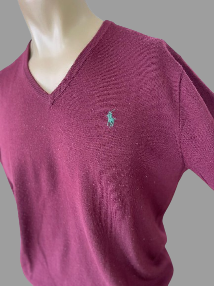 Pull col V Réf.0236