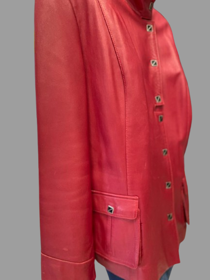 Cazadora Piel Sintetica Ref.02444