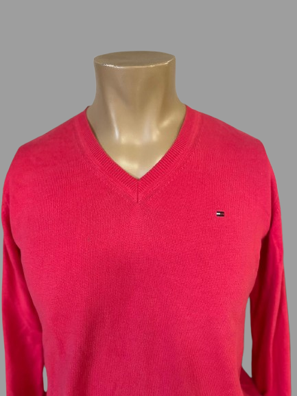 Pull col V Tommy Hilfiger Réf. 02448