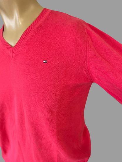 Pull col V Tommy Hilfiger Réf. 02448