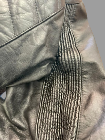 Veste motard en cuir réf. 02810