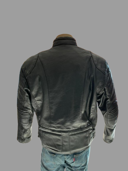 Veste motard en cuir réf. 02810