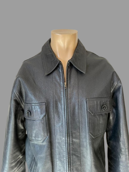 Cazadora de Piel Vintage Ref.02811