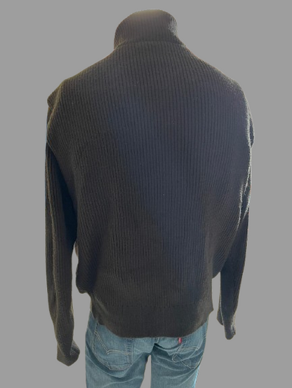 Veste Lacoste en cuir/laine réf. 02843