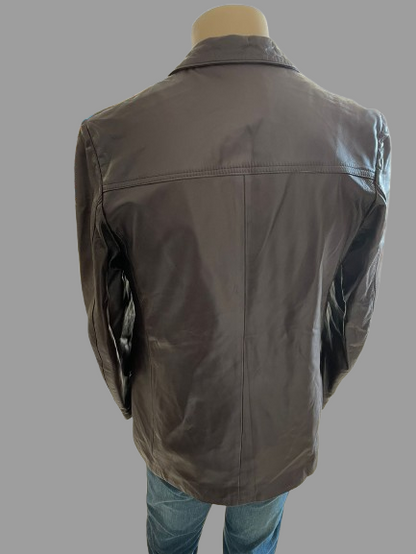 Veste en cuir Réf.02915