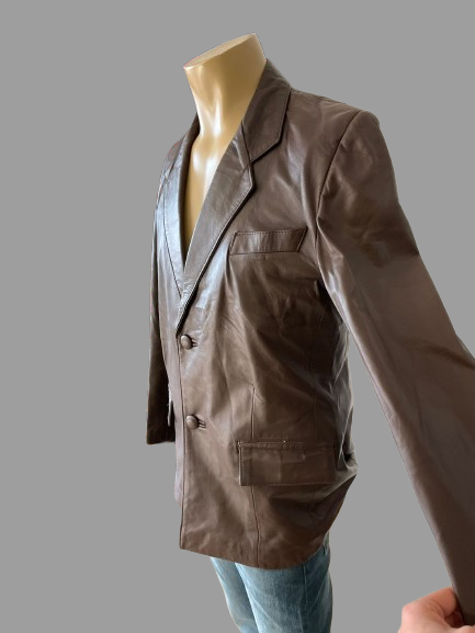 Veste en cuir Réf.02915