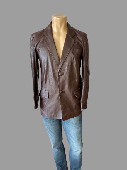 Veste en cuir Réf.02915