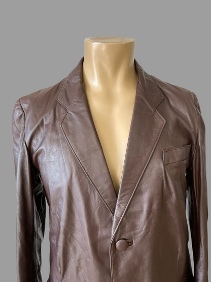 Veste en cuir Réf.02915