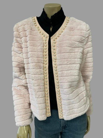 Veste de cocktail en fourrure Shein Réf. 02432