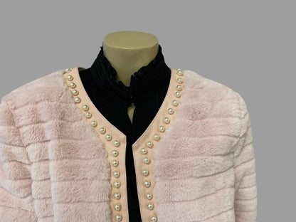 Veste de cocktail en fourrure Shein Réf. 02432