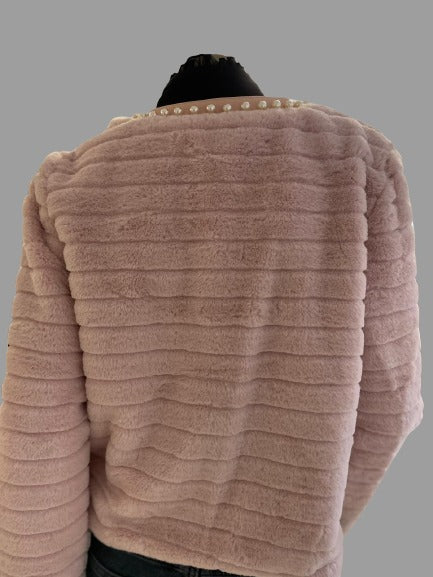 Veste de cocktail en fourrure Shein Réf. 02432