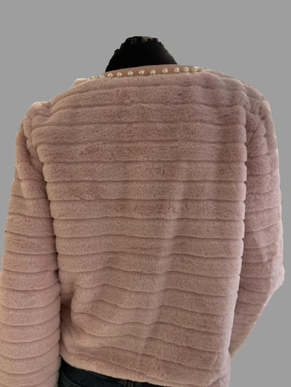 Veste de cocktail en fourrure Shein Réf. 02432