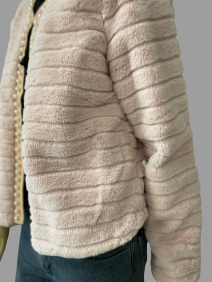 Veste de cocktail en fourrure Shein Réf. 02432