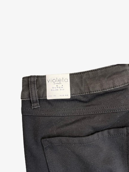 Jeans Vaquero Violeta by Mango Ref.00698