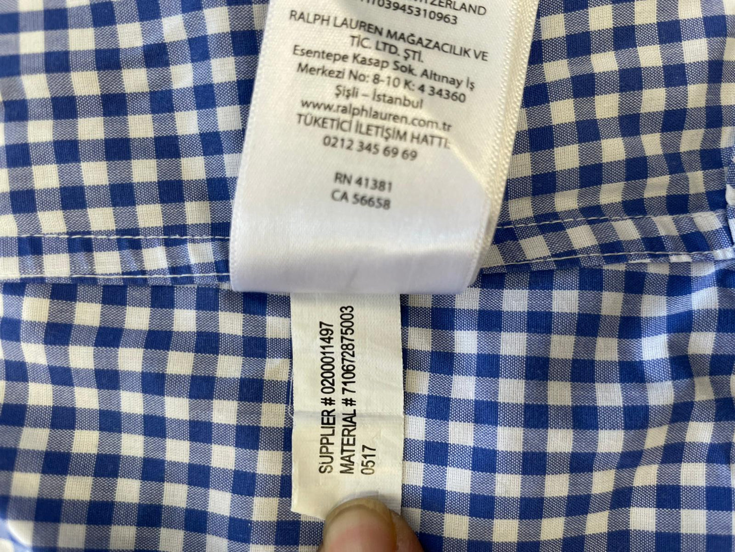 Camisa Ralph Lauren Ref.00858