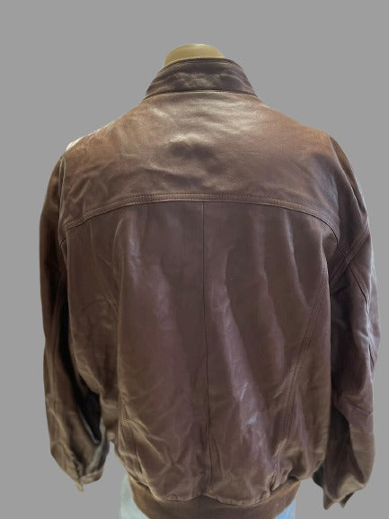 Veste en cuir vintage réf. 01351