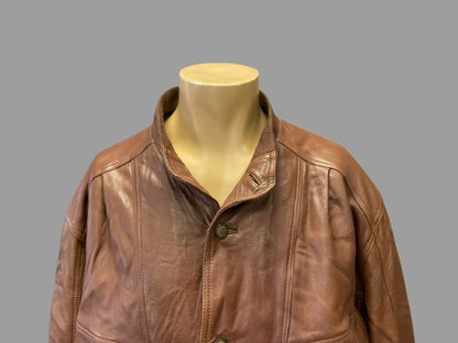 Veste en cuir vintage réf. 01351