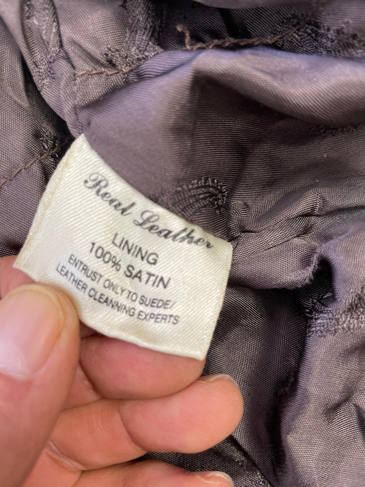 Veste en cuir vintage réf. 01466