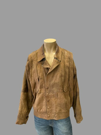 Veste en cuir vintage réf. 01466