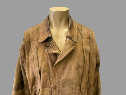Veste en cuir vintage réf. 01466
