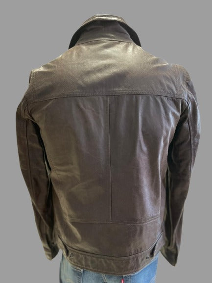Veste en cuir Zara Réf.01540