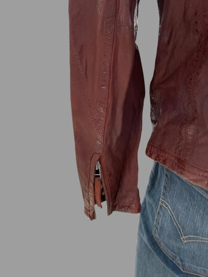 Veste en cuir Réf.01818