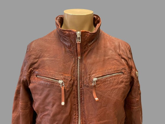 Veste en cuir Réf.01818