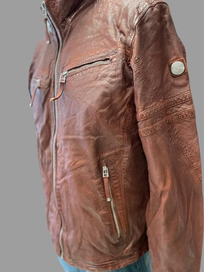 Veste en cuir Réf.01818