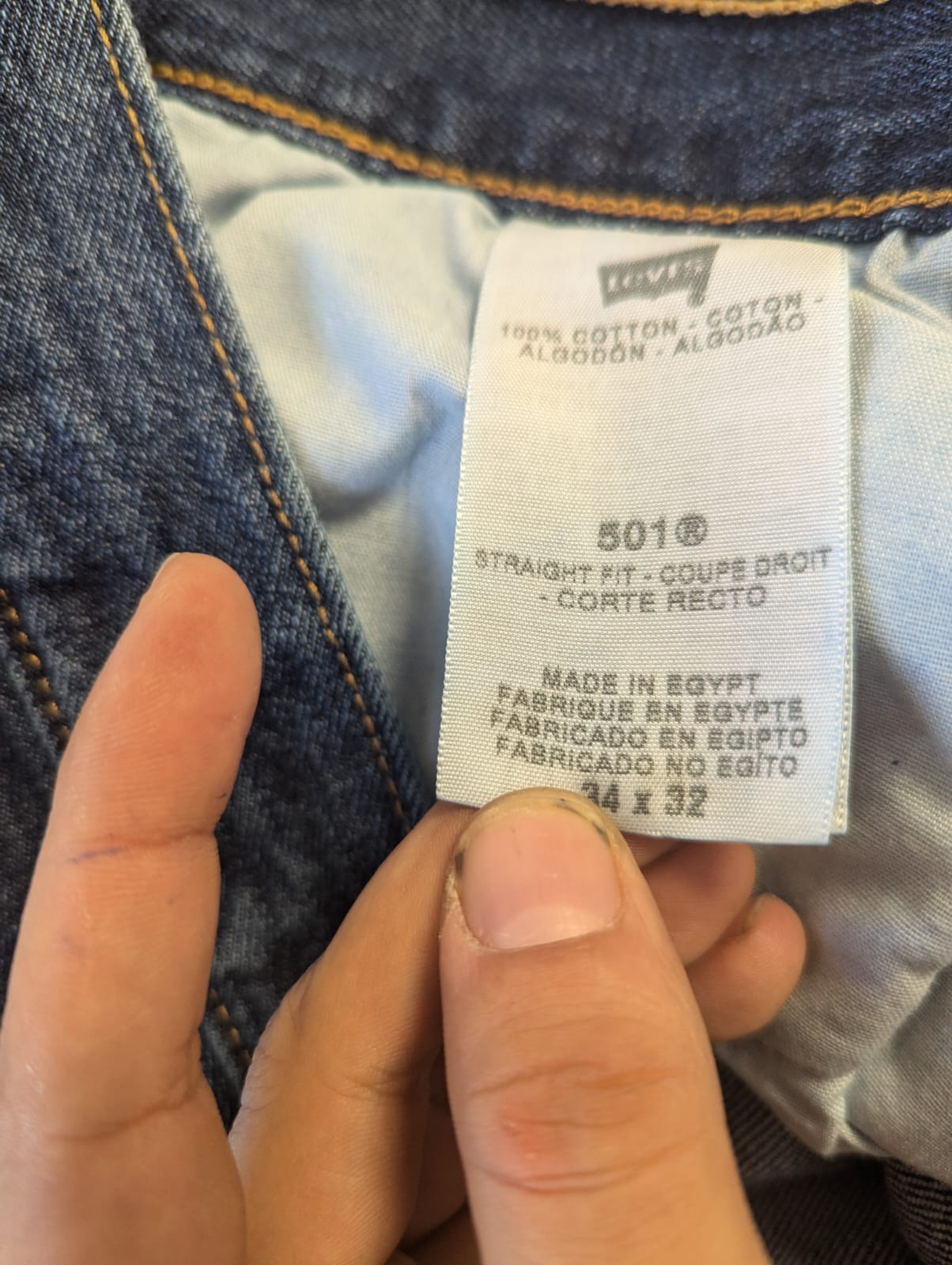 Pantalón Vaquero Levi's 501 Ref.01883