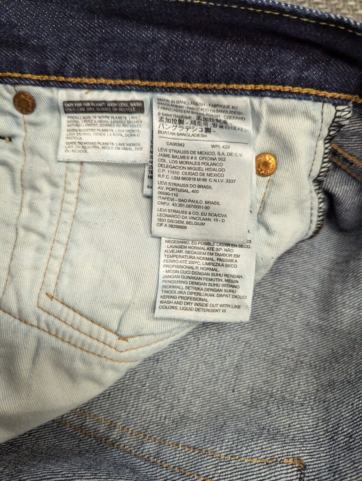 Pantalón Levi's 501 Ref.01941