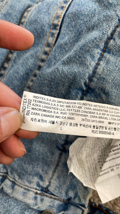 Veste en jean Zara Réf.02056