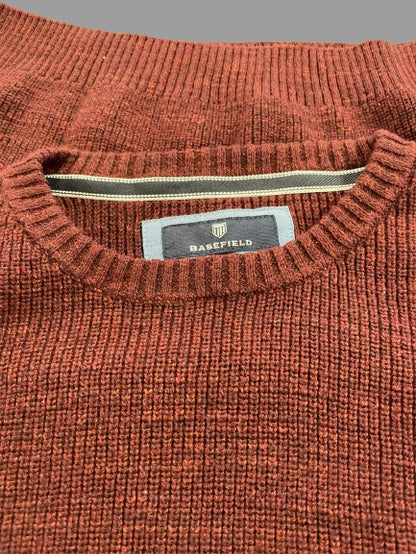 Pull col rond Basefield Réf.02158