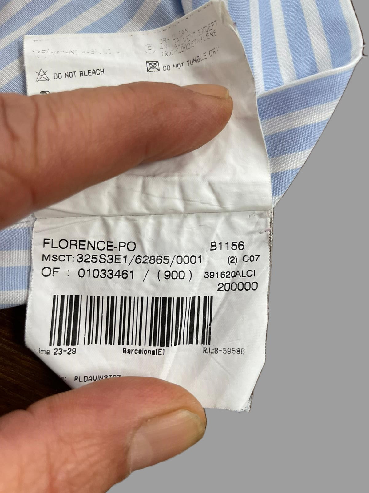 Camisa BurBerry Manga Larga Ref.02388