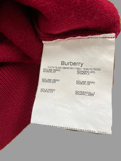 Pull col V Burberry Réf. 02618