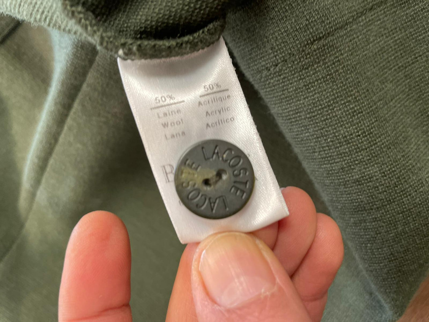Veste en maille Lacoste Réf. 02620