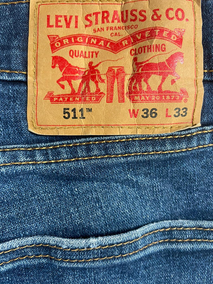 Pantalón Levi's 511 W36L33 Ref.10485