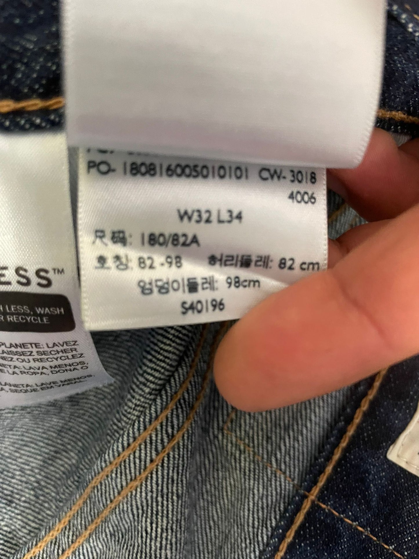 Pantalones Levi's 501 Ref.10613