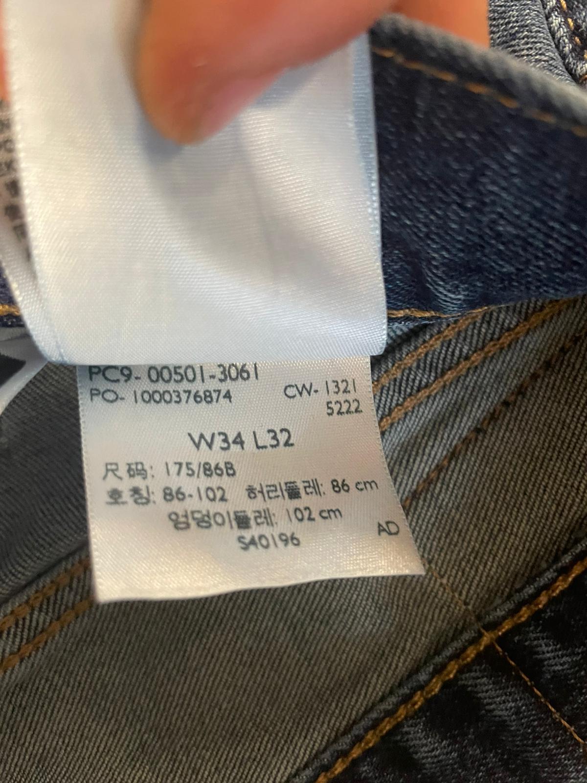 Pantalón Vaquero Levi's 501 Ref.10631